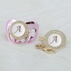 MIyocar All Handmade Bling Baby Pacifier and Clip Set 26