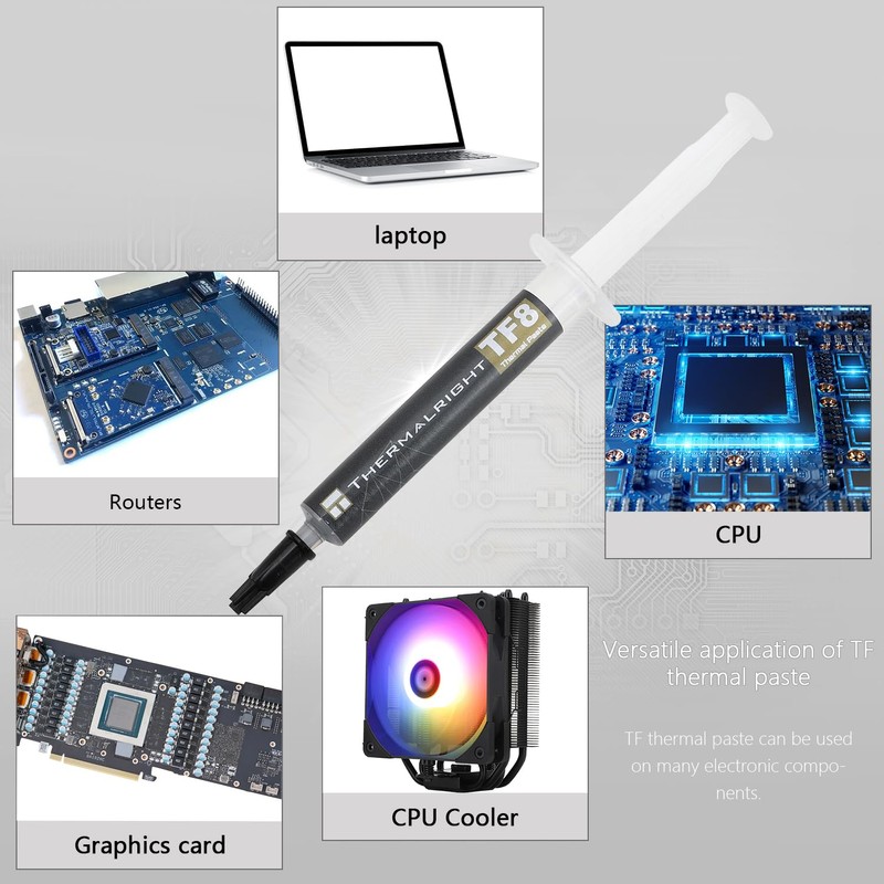 Thermalright TF8 5.8g High Performance Thermal Paste 13.8W/m.k, Thermal Grease