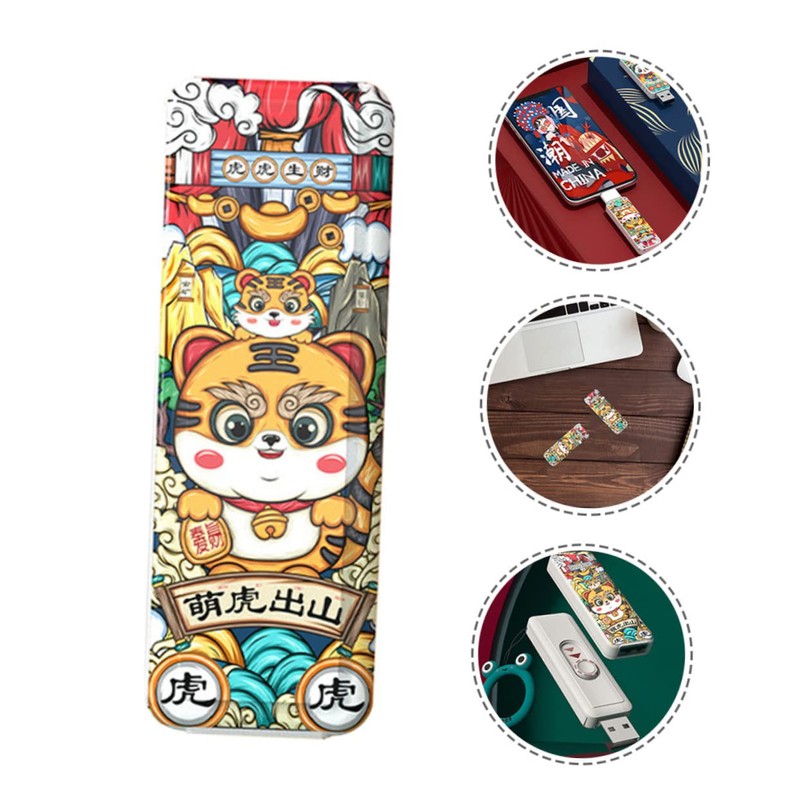 KOMBIUDA 32gb USB Drive Flash Drive with Buckle Portable u