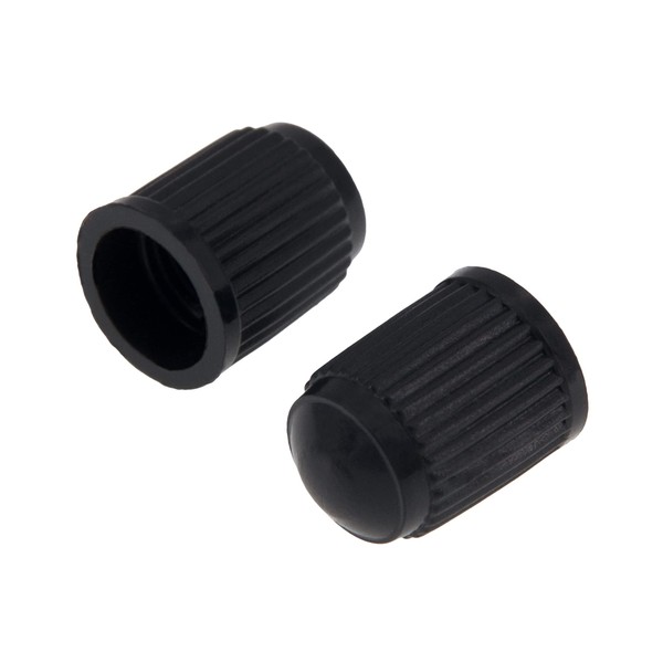 Levando Plastic Valve Caps with Rubber Seal - Pack of