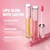 Erinde Glitter Lip Gloss, Moisturizing, Hydrating Liquid Lipstick for Women,