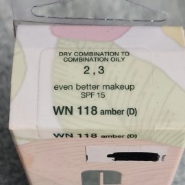 Clinique Even Better Makeup SPF 15  1 fl oz  Amber  WN 1118  (D)  NIB
