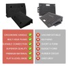 EVERGOODS 2PCS Kerb Ramp 49.6 * 27 * 8.8cm Wheelchair