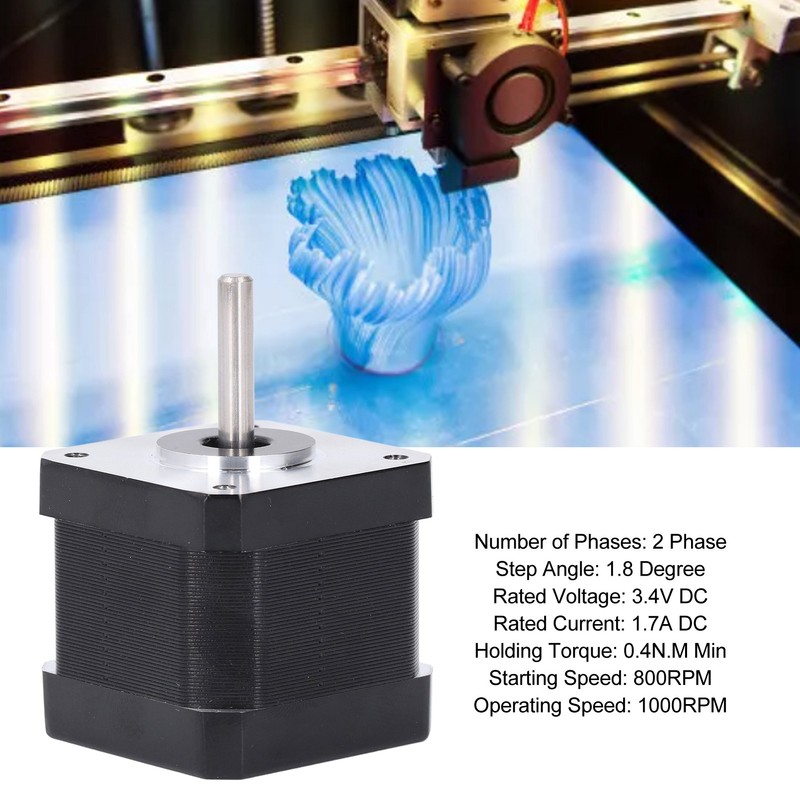 42 Stepper Motor 2 Phase 1.7A 1.8 Degree 0.4N.M Stepper