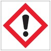 V Safety Harmful skin irritation-300x300mm-Magnetic Safety Sign