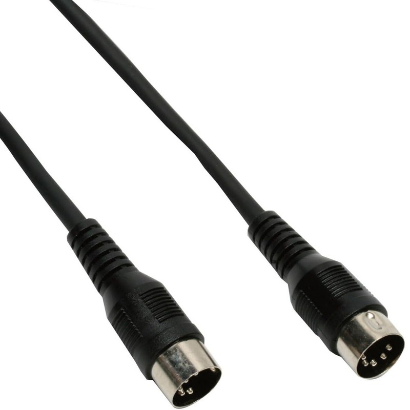 Kikutani TECH MIDI Cord 19.7 inches (50 cm) TM-50 Black