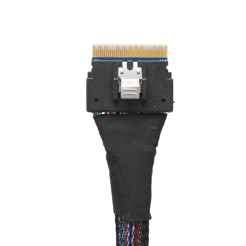 Data Transmission Cable Slim SAS SFF‑8654 8i to SFF‑8654 8i