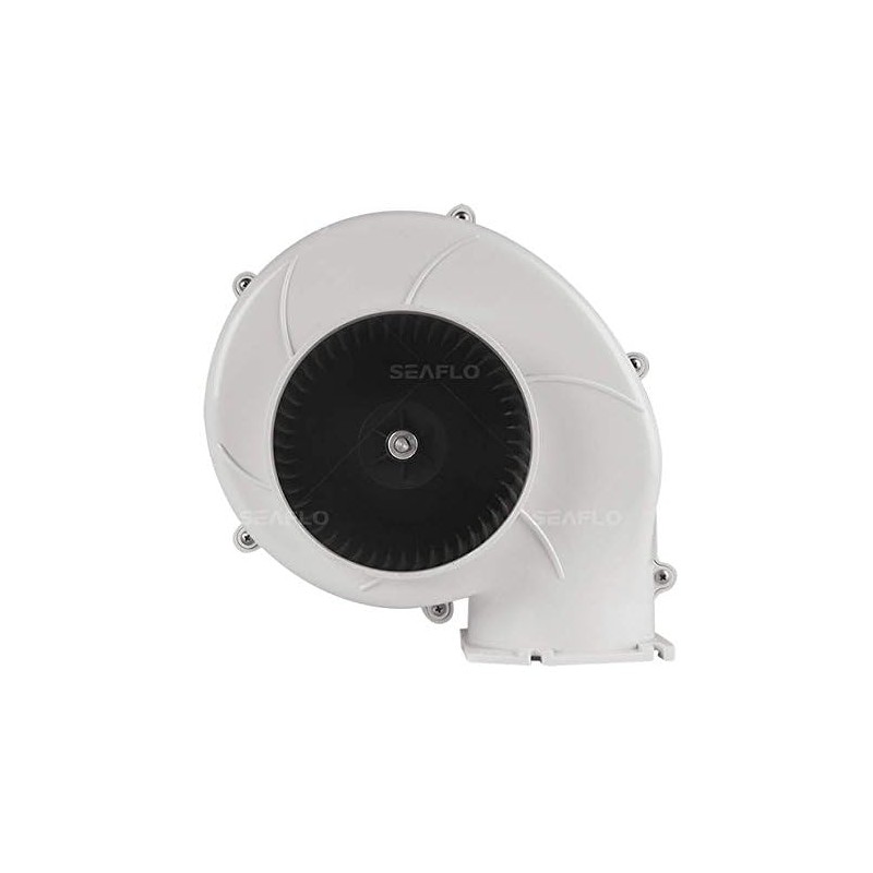 SEAFLO Flange Mount Bilge Air Blower 320CFM Boat Ventilation Marine