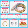 VINATO Set Creativo Fai-da-Te, Kit Completo per Intreccio Scoubidou con