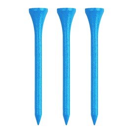 IZZO Golf Wood Golf Tees, 3.25 Inch, Light Blue (Pack of 200)
