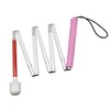 125 cm blind long stick, white stick, folding long stick