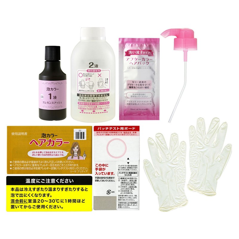 リーゼ プリティア泡カラーダークトーンエレガンスアッシュ 108ml
