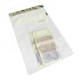 100 Pack - Large Tamper Evident/Bank Bags