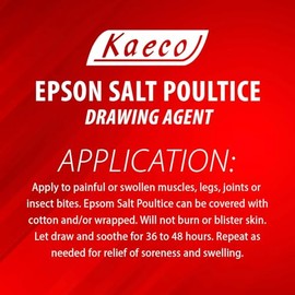 Gel Terapéutico para Caballos - Poultice de Sales de Epsom - 567 gramo - Adulto