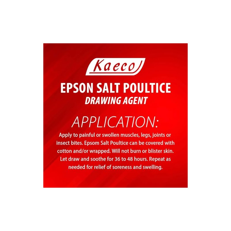 Gel Terapéutico para Caballos - Poultice de Sales de Epsom