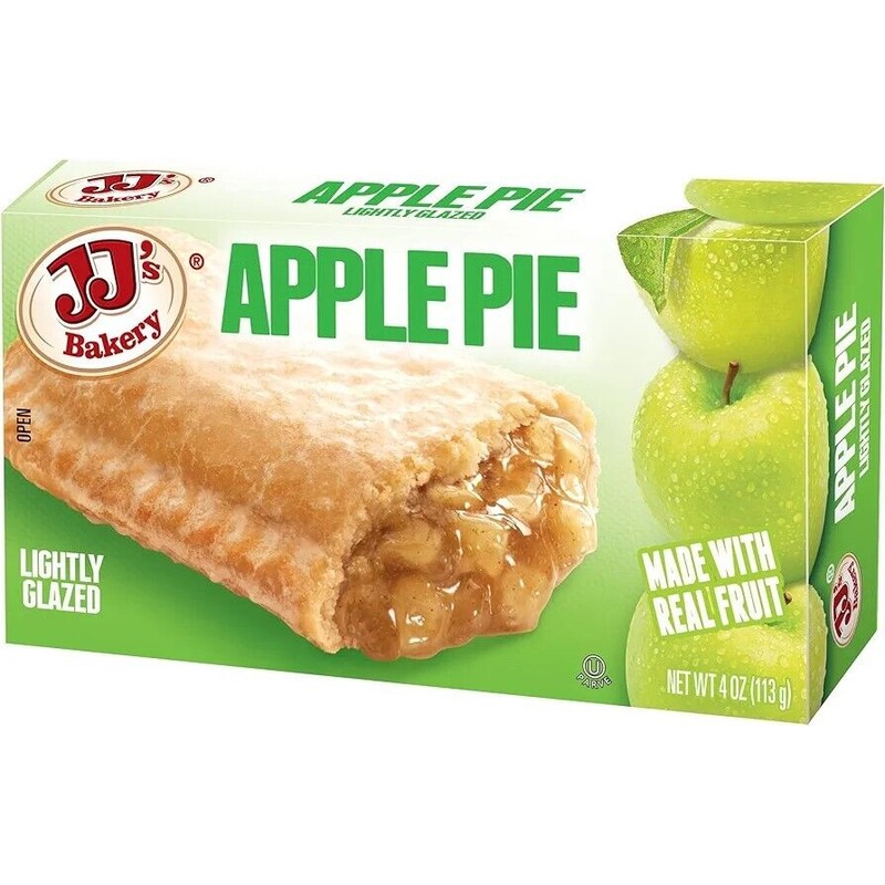 JJ's Bakery {APPLE PIE 16ct}JJ's Bakery, Lightly Glazed, 4 oz,