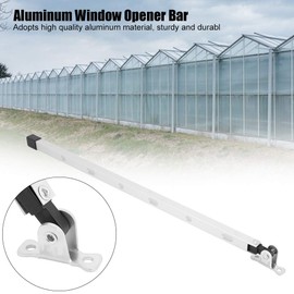 Fdit Greenhouse Window Openers,Manual Aluminum Greenhouse Window Stay Kit Roof Vent Opener Bar Greenhouse Parts