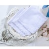6 Pack of Ladies Embroidery Cotton Handkerchiefs Lace Border White