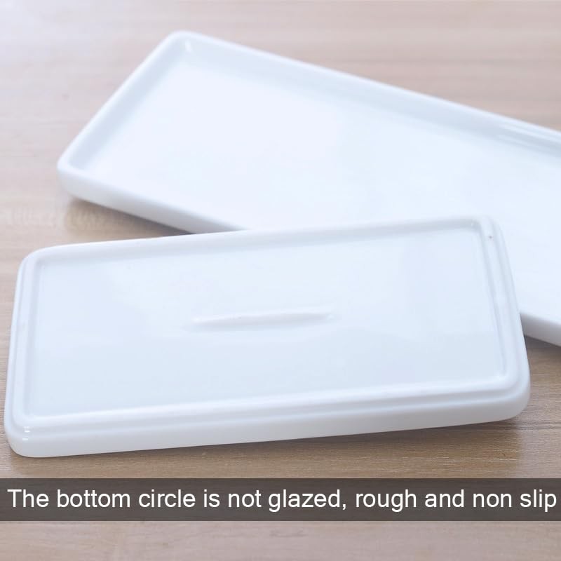 Ceramic trays for cosmetics, jewelry, suitable for organizing dressing tables