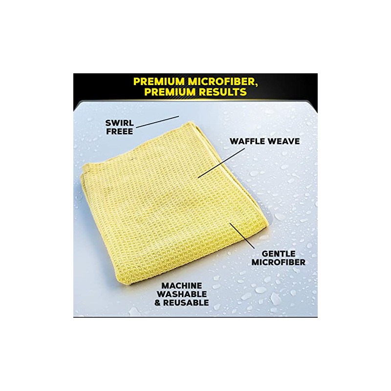 Meguiars X2000 Toalla de Secado de Microfibra con imn de