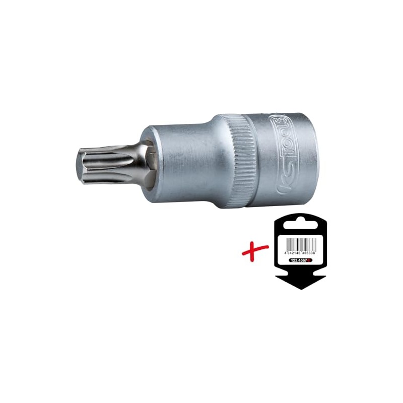 KS Tools T20 911.1361 1/2-Inch TX Bit Socket T20 with