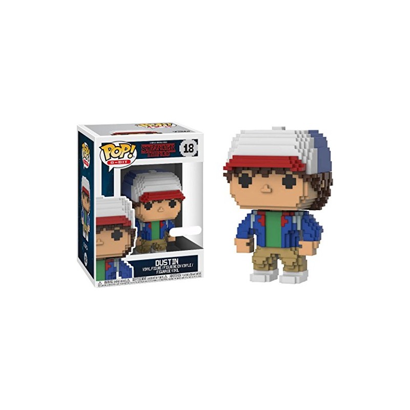 Funko 8 Bit Pop!: Stranger Things Dustin Collectible Figure