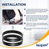 KEEPOW Vacuum Belt for Bissell PowerForce Helix Turbo Vacuum Cleaner