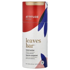 Attitude Leaves Bar Body Butter Sandalwood 85ml(2.87fl oz) ATT-17101 / 애티튜드 Leaves Bar 바디 버터 샌들우드 85ml(2.87fl oz) ATT-17101
