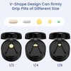 ​​Renmingfed 3-in-1 Pill Crusher Pill Cutter with Storage Box，Pill Grinder