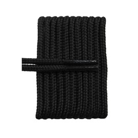 FeetPeople Round Shoe Laces for Boots/Shoes, Black, 36 in. x 1 Pair