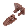 10 Pack Drawer Track Guide and Glides Dresser Center Mount