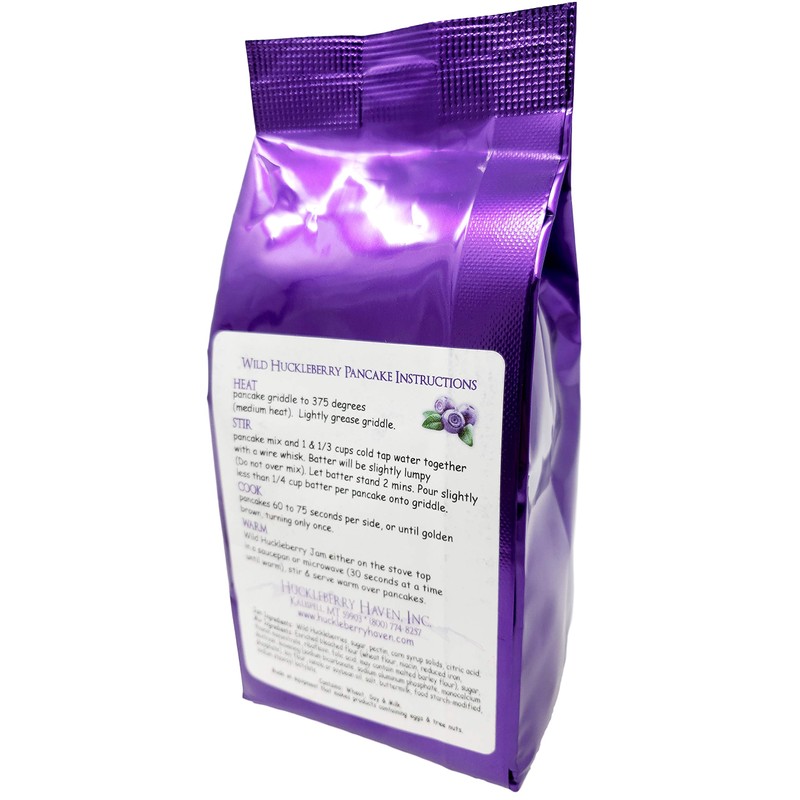 Huckleberry Haven's Wild Huckleberry Pancake Mix 15 oz