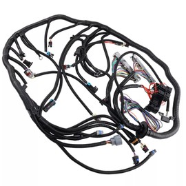 AceRide LS Swap Standalone Harness with 4L60E Transmission, Engine Wiring Harness Compatible with 1997-2006 GM DBC LS1 4.8 5.3 6.0 Vortec Engines Drive by Cable 4L60E