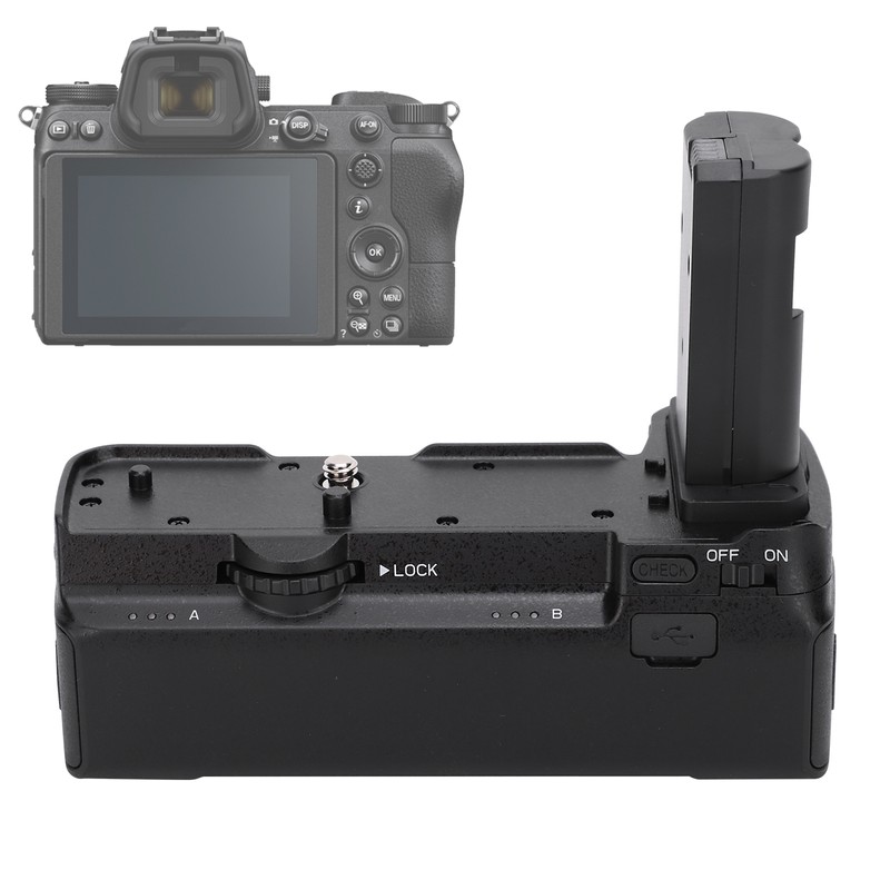 Mcoplus BGZ6/Z7 Vertical Camera Battery Handle Hand Grip Holder for