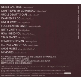 MAC ARNOLD AND PLATE FULL O' BLUES GIVE IT AWAY NEW CD