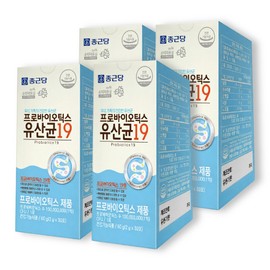 Chong Kun Dang Probiotics Effectiveness Synbiotics Lactobacillus Bowel Activity Gut Health 30 sachets, 4 packs / 종근당 프로바이오틱스효능 신바이오틱스 유산균 배변활동 장건강 30포, 4개