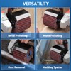 MOGRQAP Sanding Roller Brush Grit 60 Sanding Sleeves, Sanding Roll