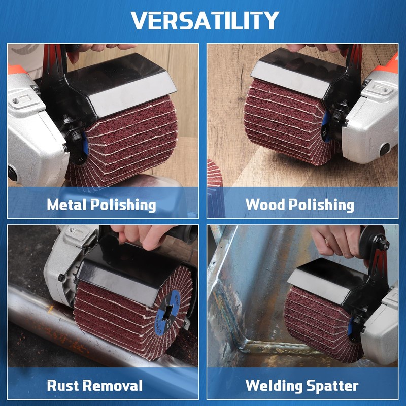 MOGRQAP Sanding Roller Brush Grit 60 Sanding Sleeves, Sanding Roll