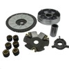 Complete 49cc 50cc Variator Kit with 6g Weights Gy6 Engine
