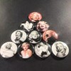 Marilyn Monroe 1" Button Pin (10 piece set) Actress Classic