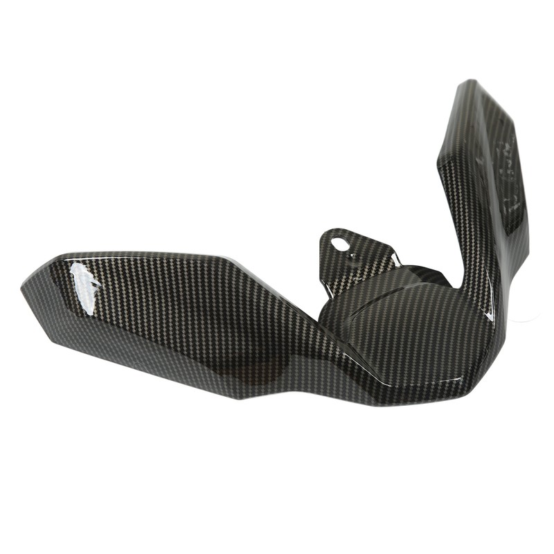 Motorcycle Front Beak Cover Carbon Fiber Style Fairing Wheel Extender