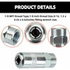 4-Pack M-ilwaukee Grease Gun Coupler Tips 49-16-2649 Replacement Coupler for