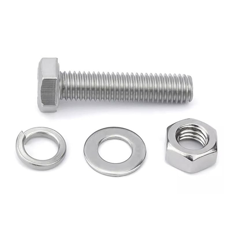 236 Pieces [M6 M8 M10] 304 Stainless Steel Round Heavy