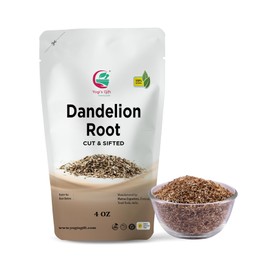 Dandelion Root 4 oz | Cut and Sifted Loose Root | by Yogi's Gift®