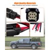 6-Pin Rear Tail Light Lamp Connector Wire Fit for Ford