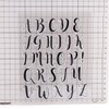 Arrietty Capital Letters Alphabet Alphabet ABC Letters Clear Stamp for