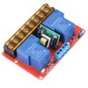 KIMISS 30A 2-Channel Relay Module AC100V-250V High Power Switch for