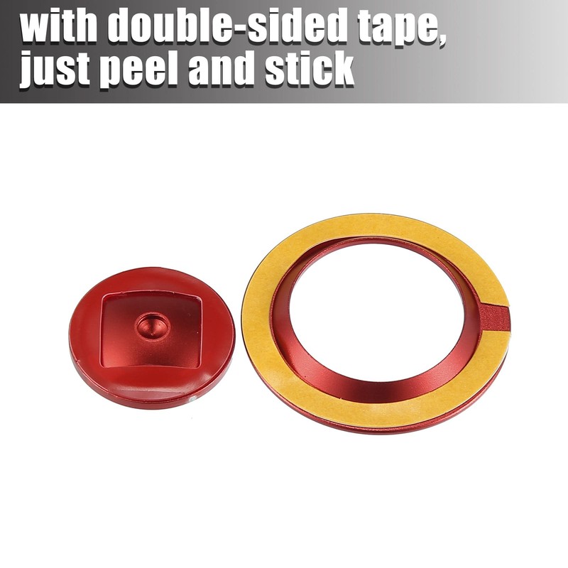 X AUTOHAUX Engine Start Stop Button Cover Kit One Click