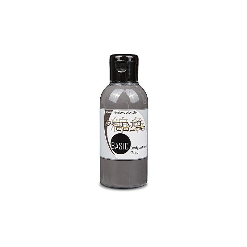 Bodypainting Farben Senjo Color Basic 75ml Grau I Gesichts- &