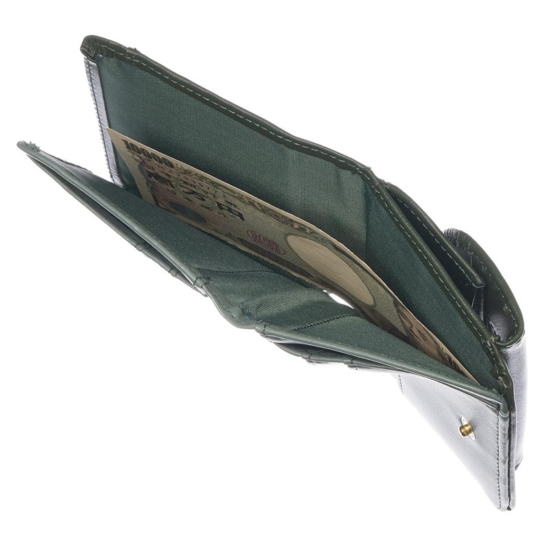 JIL GORDON Women's Mini Wallet, Box Type, Coin Purse, Bi-fold